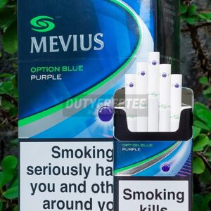 Mevius Option Blue Purple 1 เม็ดบีบ (จาก Japan)